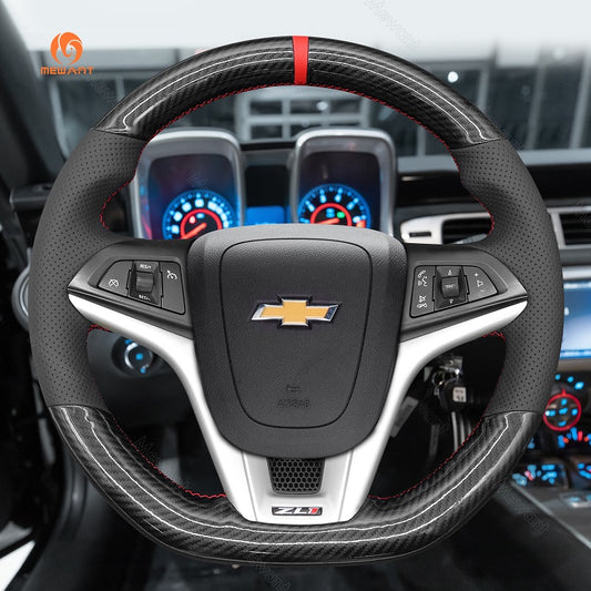 Mewant Car Steering Wheel Cover for Chevrolet (Chevy) Camaro Steering Cover