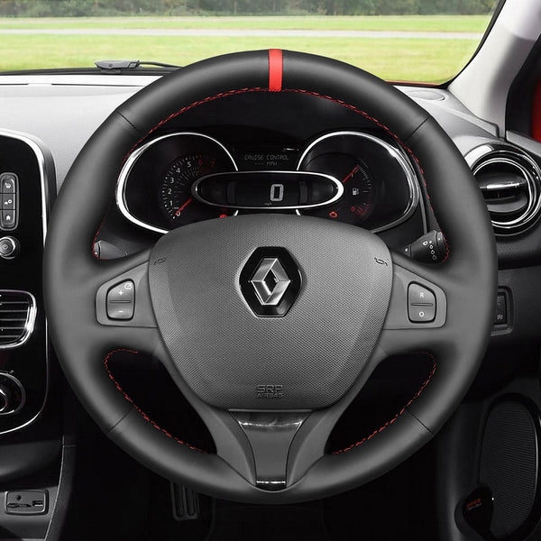 Hand Stitch Car Steering Wheel Cover for Renault Clio 4 IV Captur from Mewant