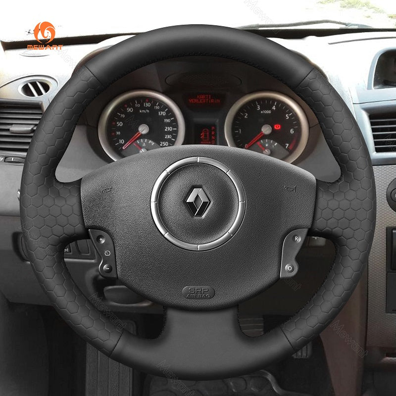 Coprivolante per auto Mewant® Alcantara per Renault Megane 2/ Scenic 2 (Grand Scenic)/Kangoo 2