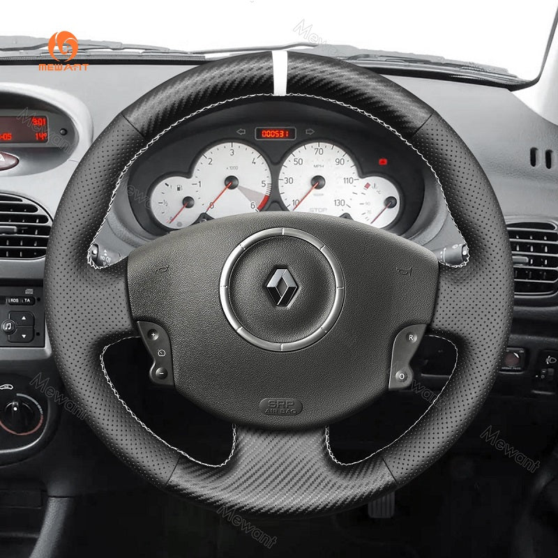 Coprivolante per auto Mewant® Alcantara per Renault Megane 2/ Scenic 2 (Grand Scenic)/Kangoo 2