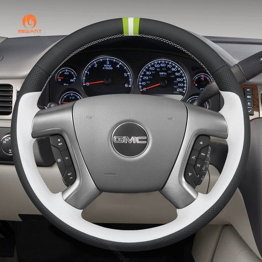 Car Steering Wheel Cover for Chevrolet (Chevy) Silverado 1500 Avalanche Suburban Tahoe from Mewant