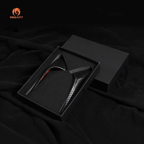 Mewant Side Camera Cover for Tesla Model 3 Highland Carbon Fiber Side Camera Protection Cover