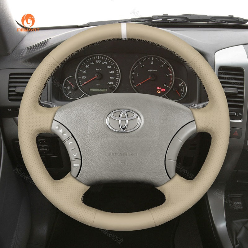 Car Steering Wheel Cover for Toyota 4Runner Camry Highlander Land Cruiser Sequoia Sienna Tacoma Tundra from Mewant