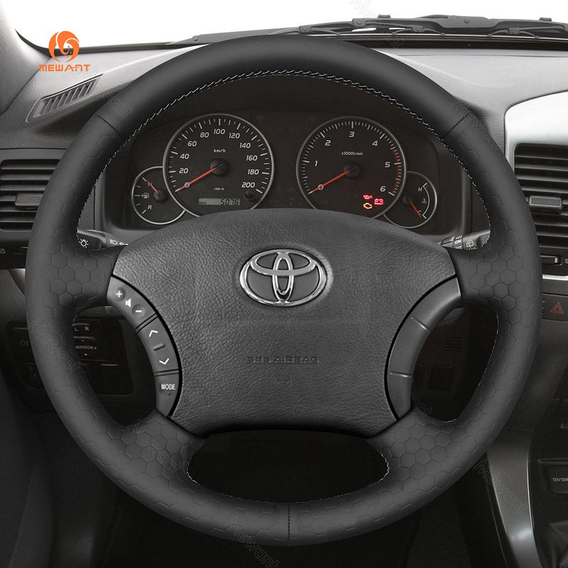 Car Steering Wheel Cover for Toyota 4Runner Camry Highlander Land Cruiser Sequoia Sienna Tacoma Tundra from Mewant