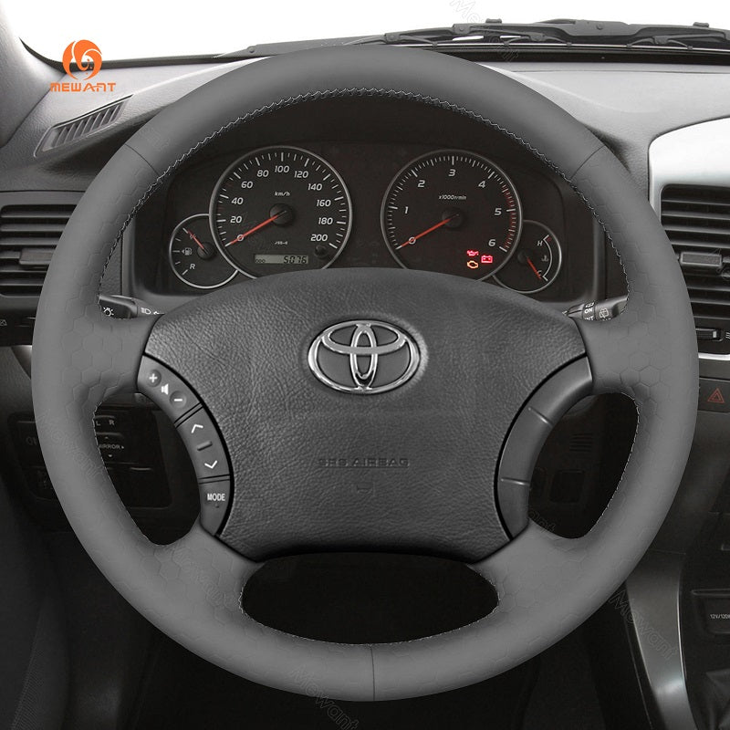 Car Steering Wheel Cover for Toyota 4Runner Camry Highlander Land Cruiser Sequoia Sienna Tacoma Tundra from Mewant