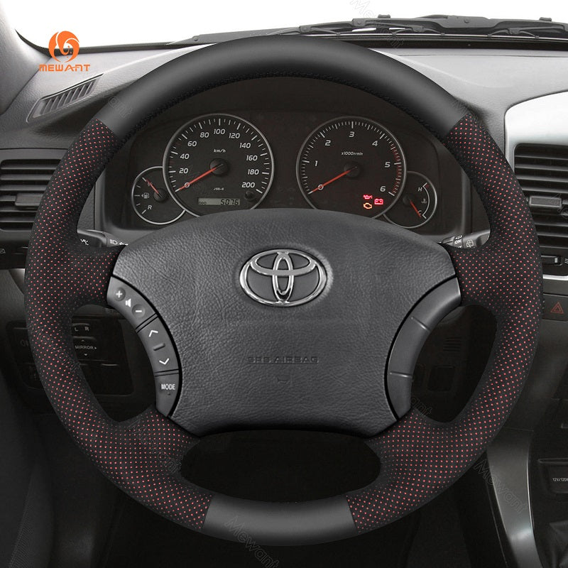 Car Steering Wheel Cover for Toyota 4Runner Camry Highlander Land Cruiser Sequoia Sienna Tacoma Tundra from Mewant