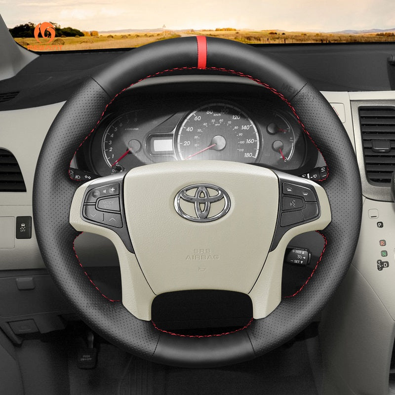 Car Steering Wheel Cover for Toyota Sienna 2011-2014 from Mewant