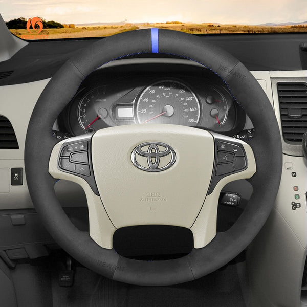 Car Steering Wheel Cover for Toyota Sienna 2011-2014 from Mewant