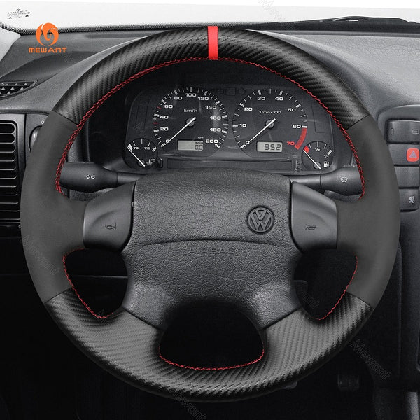 Mewant® Alcantara-Lenkradbezug für Volkswagen MK2 GOLF II 2 GTI 1984-1999