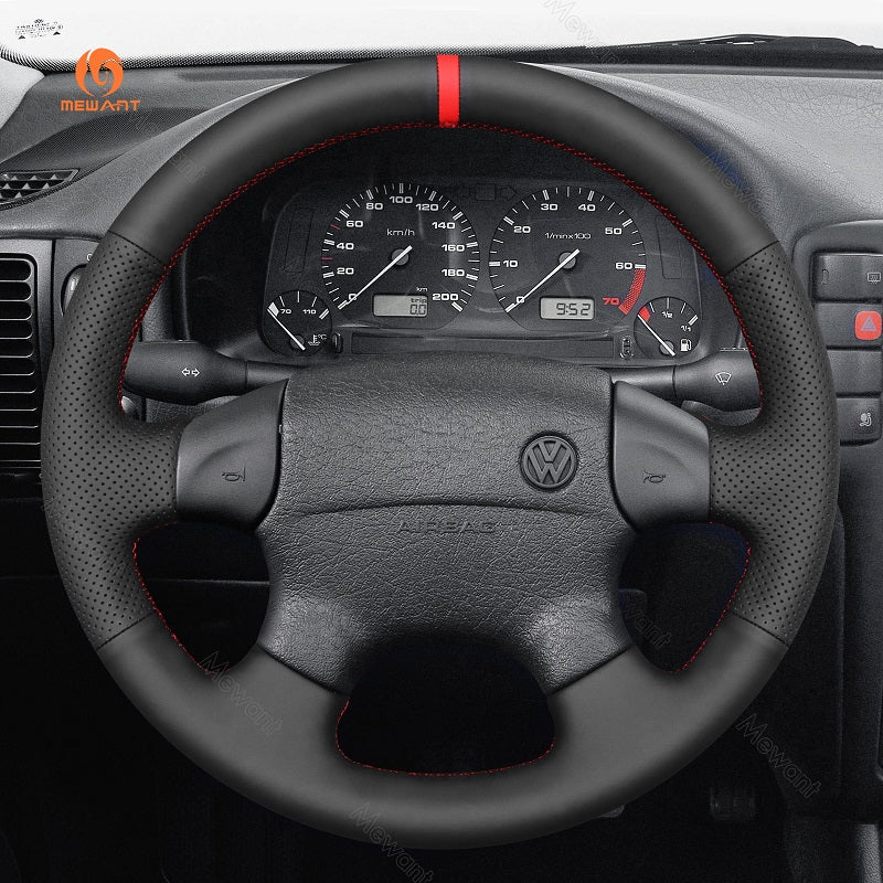 Mewant® Alcantara-Lenkradbezug für Volkswagen MK2 GOLF II 2 GTI 1984-1999