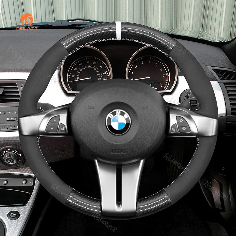Car Steering Wheel Cover for Z4 E85 (Roadster) E86 (Coupe) from Mewant