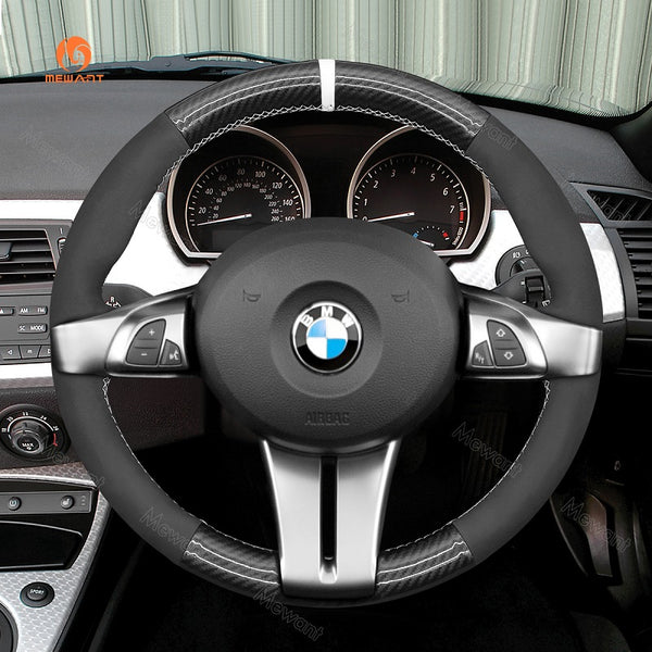 Car Steering Wheel Cover for Z4 E85 (Roadster) E86 (Coupe) from Mewant