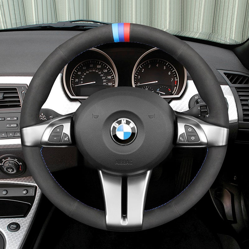 Car Steering Wheel Cover for Z4 E85 (Roadster) E86 (Coupe) from Mewant