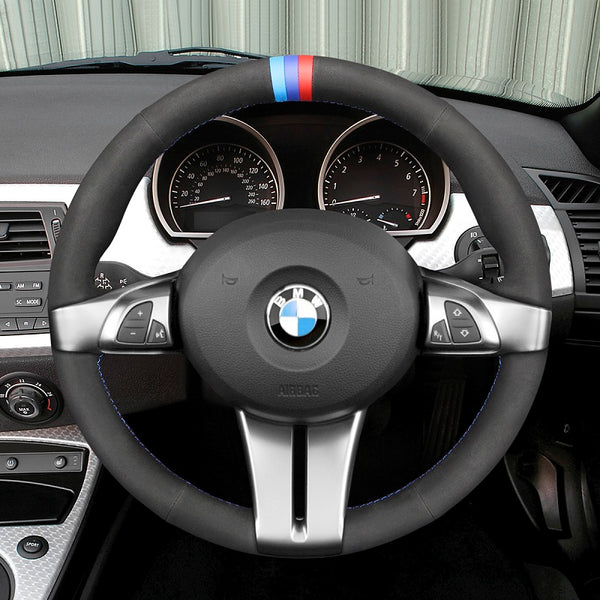 Car Steering Wheel Cover for Z4 E85 (Roadster) E86 (Coupe) from Mewant