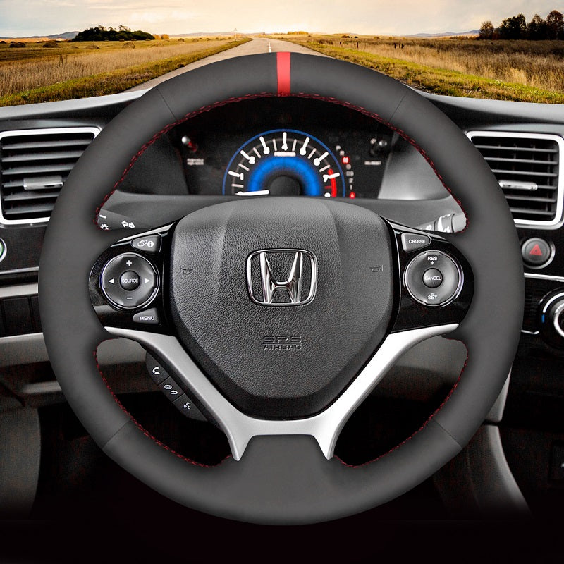 Car Steering Wheel Cover Honda Civic 9 2012-2015 from Mewant