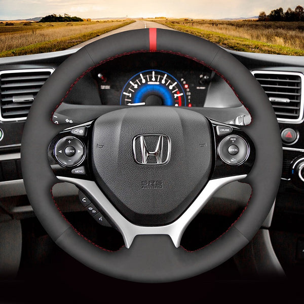 Car Steering Wheel Cover Honda Civic 9 2012-2015 from Mewant