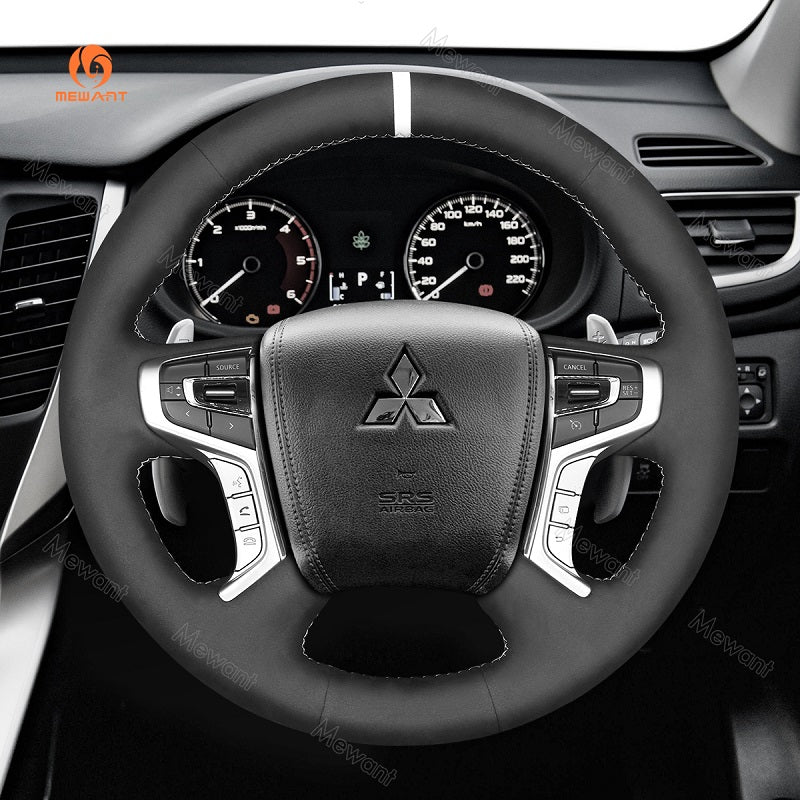 Mewant Car Steering Wheel Cover for Mitsubishi Outlander 2022-2024 Outlander PHEV 2023-2024