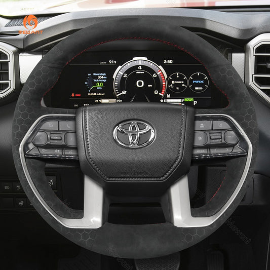Car Steering Wheel Cover for Toyota Tacoma Tundra Sequoia from Mewant