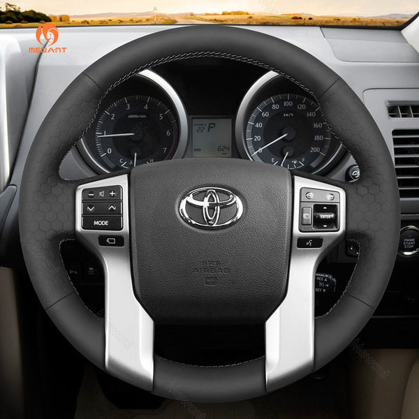 Mewant® Alcantara-Lenkradbezug für Toyota Land Cruiser Prado Land Cruiser Tacoma Tundra Sequoia