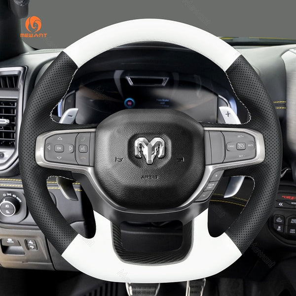 Car Steering Wheel Cover for Dodge Ram 1500 TRX from Mewant