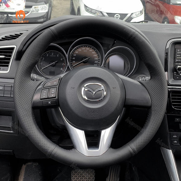 Mewant Car Steering Wheel Cover for Mazda 3 Axela Mazda 6 Atenz Mazda 2 CX3 CX5