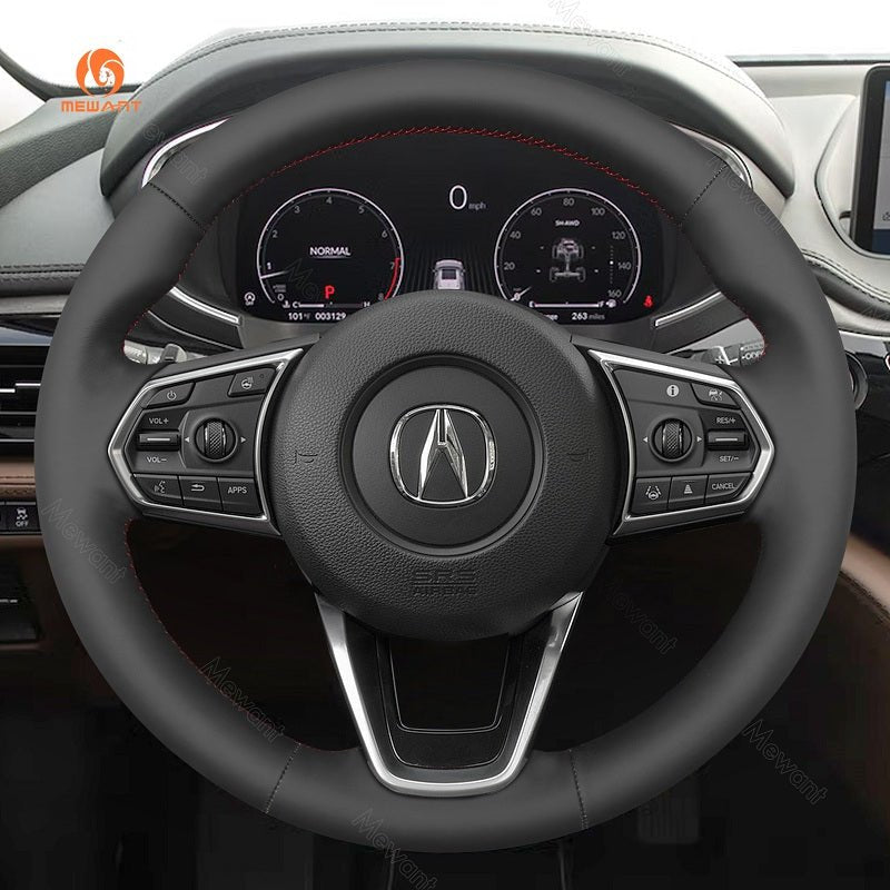 Mewant® Alcantara Car Steering Wheel for Acura MDX TLX 2022 - 2024 - SteeringCover