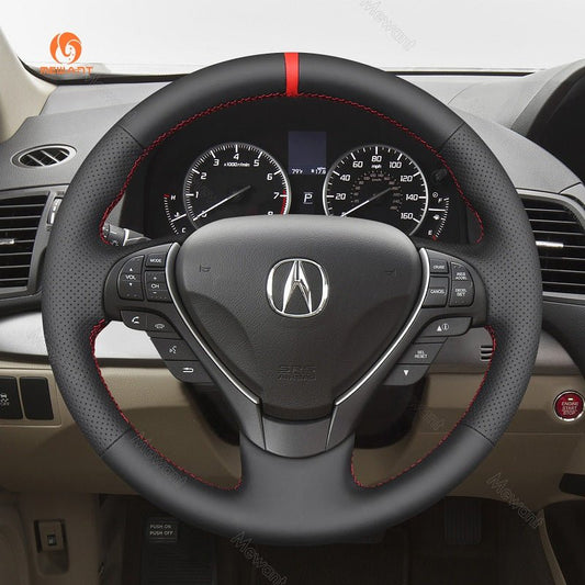 Mewant® Alcantara Car Steering Wheel for Acura RDX 2013 - 2018 TL 2009 - 201 ILX 2013 - 2022 - SteeringCover