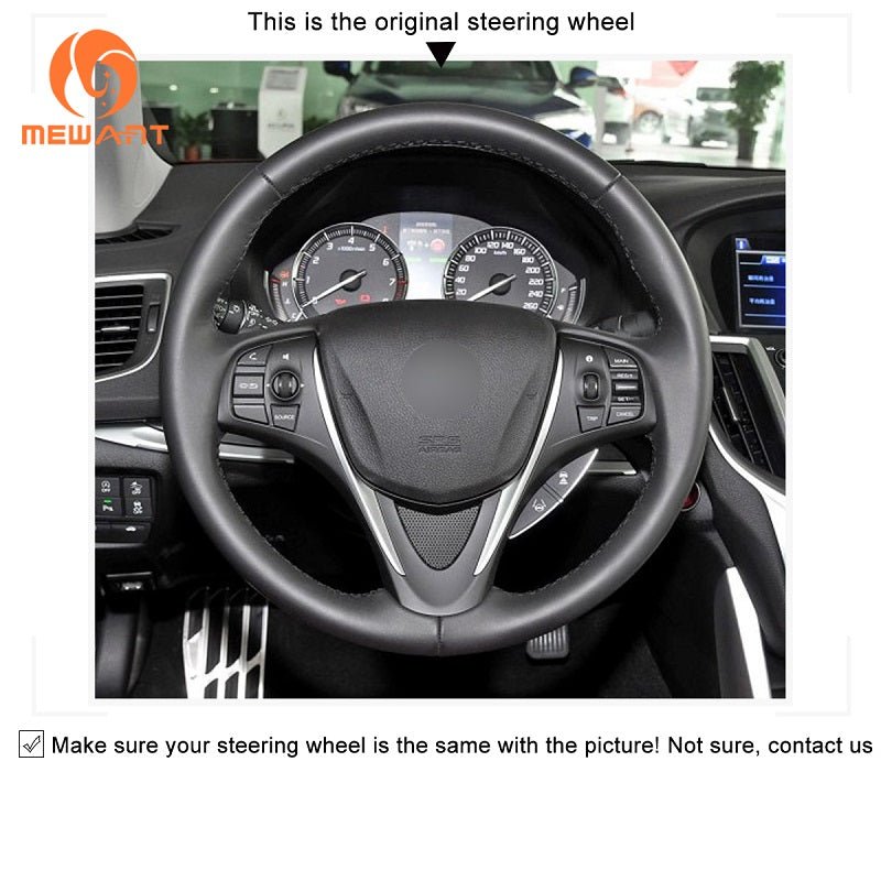 Mewant® Alcantara Car Steering Wheel for Acura TLX 2015 - 2020 - SteeringCover