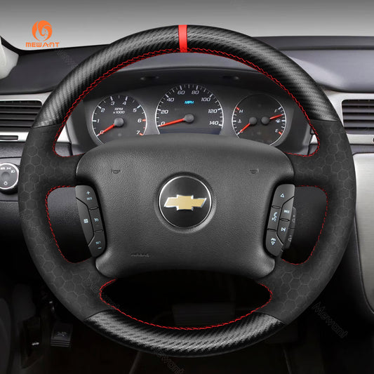 Mewant Car Steering Wheel Cover for Chevrolet Impala Monte Carlo Steering Cover