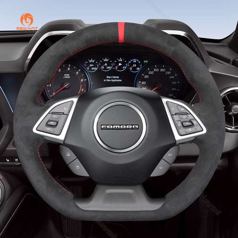 Mewant® Alcantara-Lenkradbezug für Chevrolet (Chevy) Camaro 2016-2024