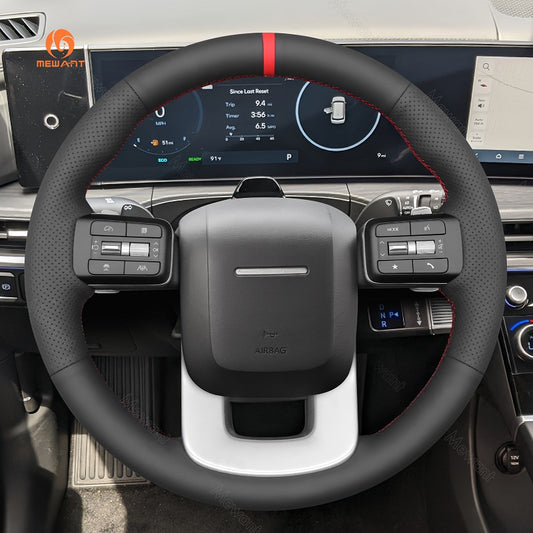 Mewant Car Steering Wheel Cover Hyundai Santa Fe 2024 Steering Cover
