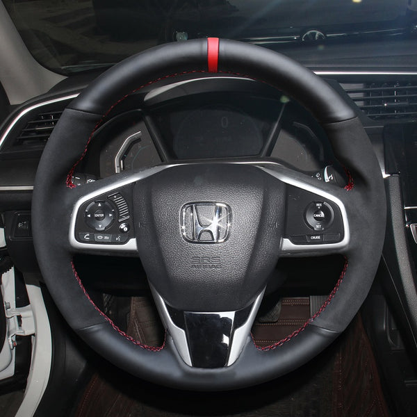 Car Steering Wheel Cover for Honda Civic 10 CR-V CRV Clarity from Mewant