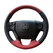 For Honda Accord 9 2013-2017 Crosstour 2013 2014 2015, Custom Leather Suede Cover Steering Wheel Protector
