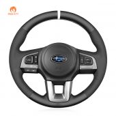 MEWANT Car Steering Wheel Cover for Subaru Legacy 2015-2017 / Outback 2015-2017 / XV (Crosstrek) 2016-2017 / Forester 2017-2018