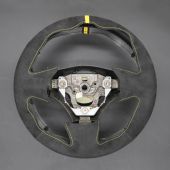 MEWANT Dark Grey Alcantara Car Steering Wheel Cover for Mazda MX-5 MX5 Miata NB 1999-2005  / Protege5 2002-2003