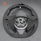 MEWANT Hand Stitch Car Steering Wheel Cover for Peugeot Expert 2016-2022 / Traveller 2016-2022 / for Citreon Spacetourer 2017-2022