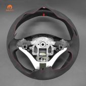 MEWANT Hand Stitch Car Steering  Wheel Cover for Mitsubishi L200 2006-2015 / Triton 2006-2012