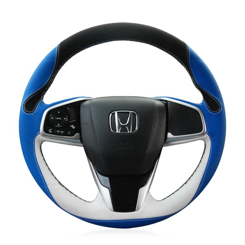 Thor-Ind Bling Steering Wheel Sticker Cover Trim for Honda Civic 2016-2021 CRV CR-V 2017 2018 2019 2020 2021