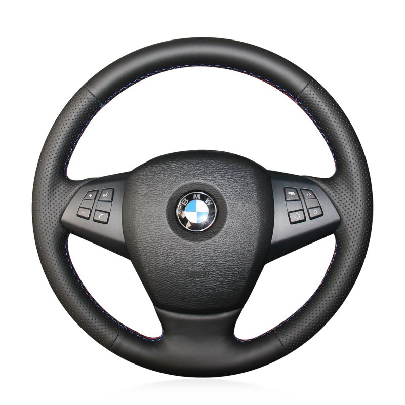 Custom BMW E70 X5 2008-2013 steering wheel cover